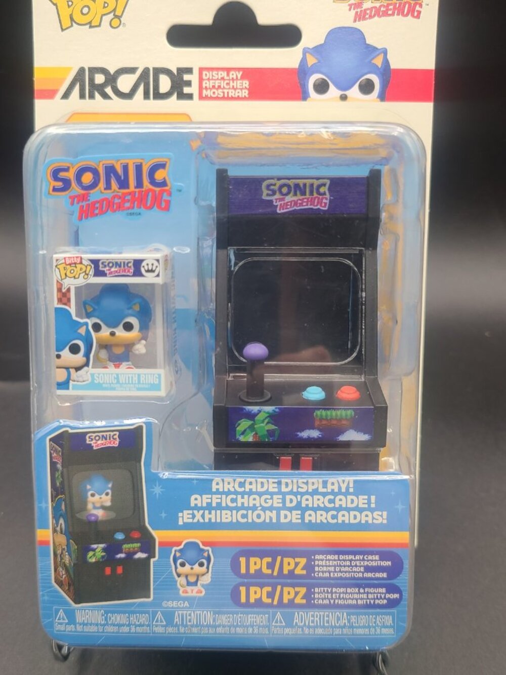 Funko Bitty Pop! Sonic the Hedgehog Arcade Display Mini Figure Set New